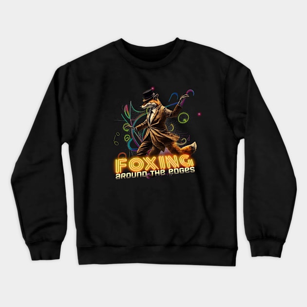 Foxing Around The Edges • MMM Minute 38 Crewneck Sweatshirt by TruStory FM